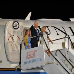 Vice President Biden and Dr. Jill Biden on arrival